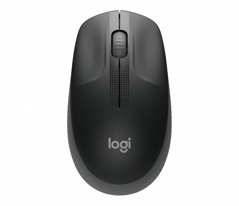 m190 wireless mouse charcoal