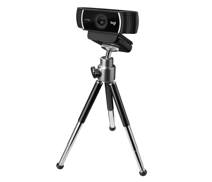 Logitech-C922-Webcam-With-Tripod-Stand